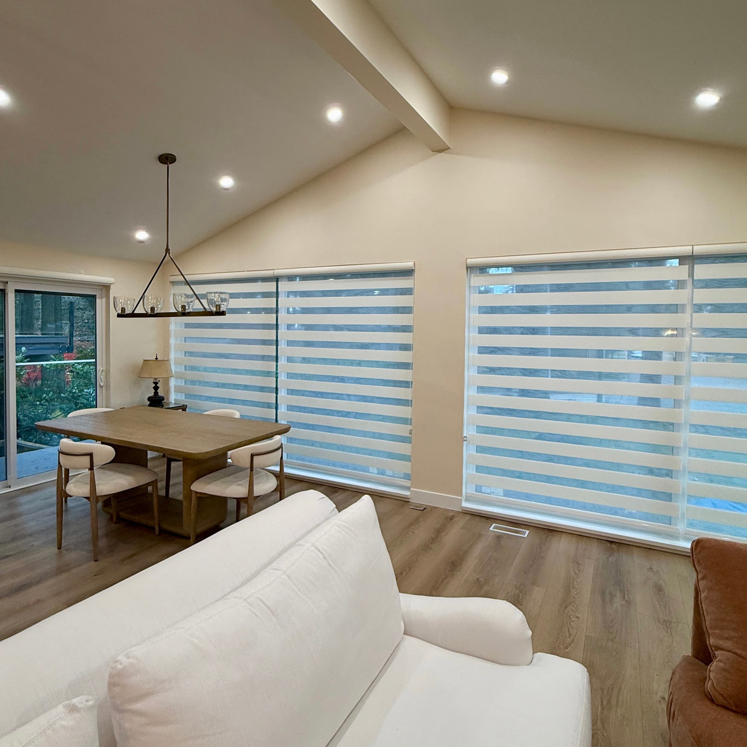 Zebra shades condo install